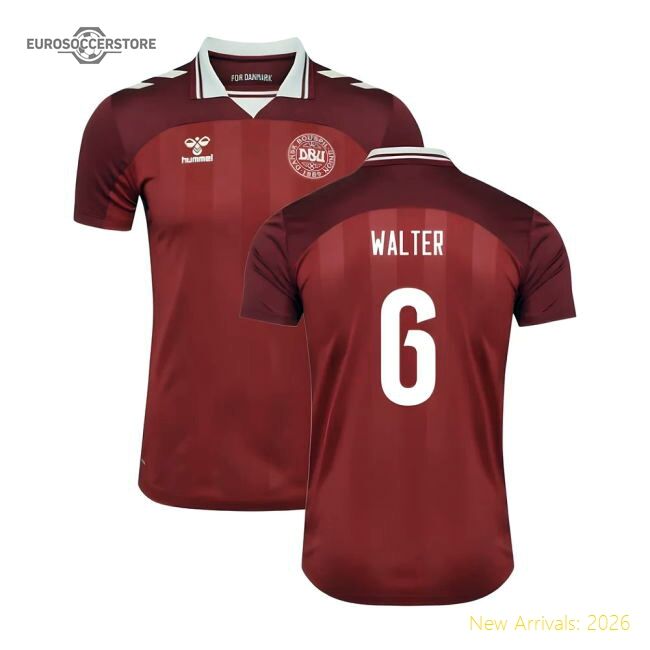 Denmark 2025-2026 Home Jersey - Durable Breathable Mobility