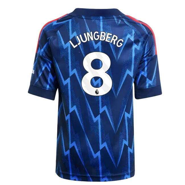 2025-20 Arsenal Away Shirt with Ljungberg 8 L M S