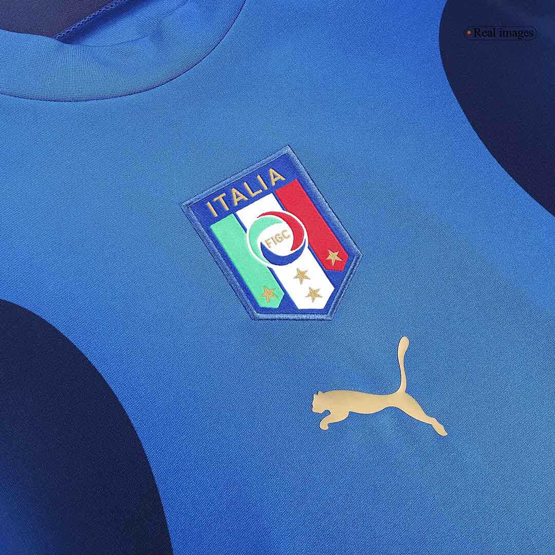 Retro 2006 Italy Home  Soccer Jersey Authentic Kit