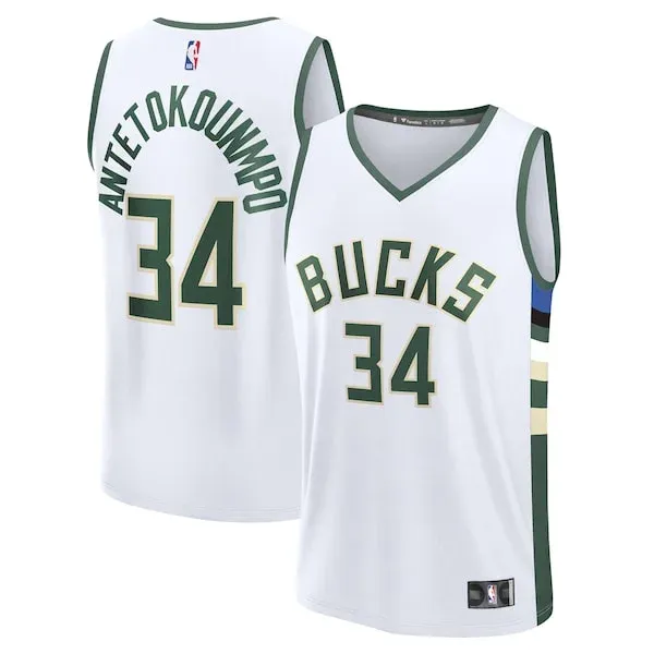 Giannis Antetokounmpo MIL Replica Jersey - high-quality