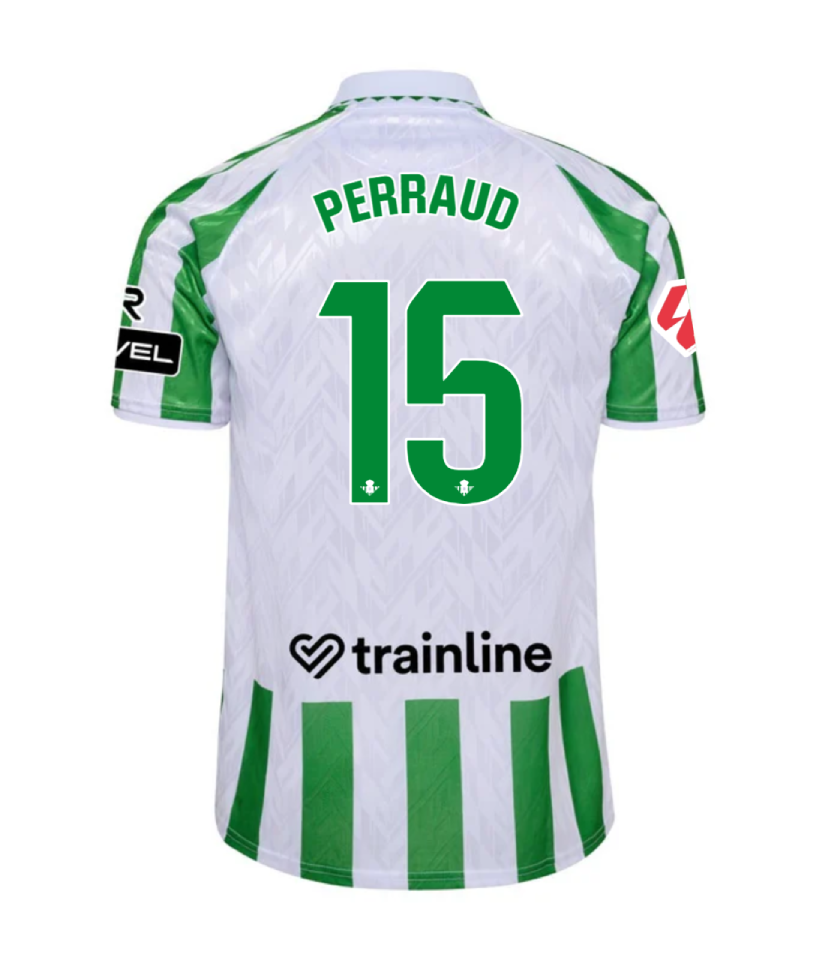 Real Betis 24-25 Home PERRAUD 15 Football Jersey