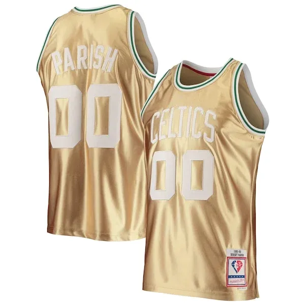Championship Robert Parish BOS NBA Jersey - Team Colors - Fan Favorite