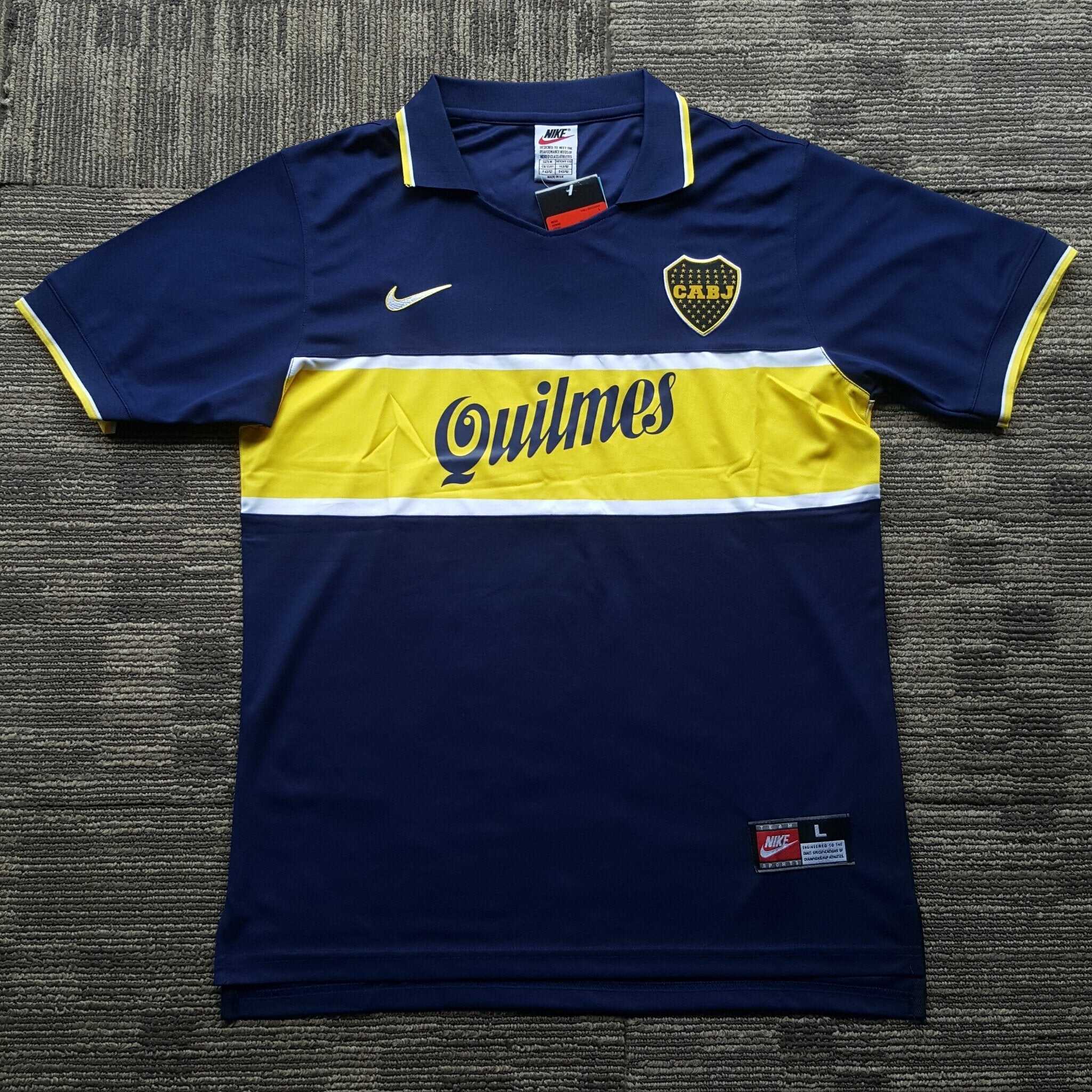 1997-1998 Boca juniors Home kit