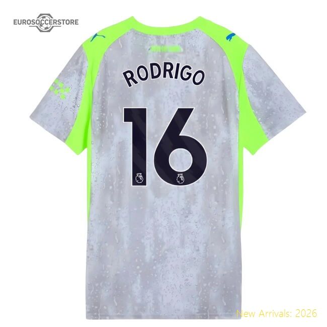 2025-2026 Barclays League League Team Third Authentic Jersey Rodrigo