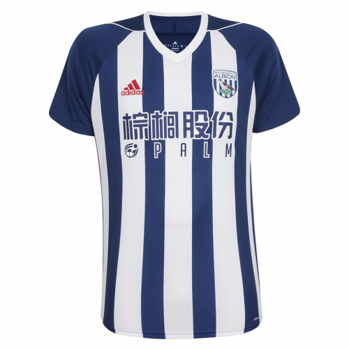 West Bromwich Albion Home 201718 Soccer Jersey Shirt - Official