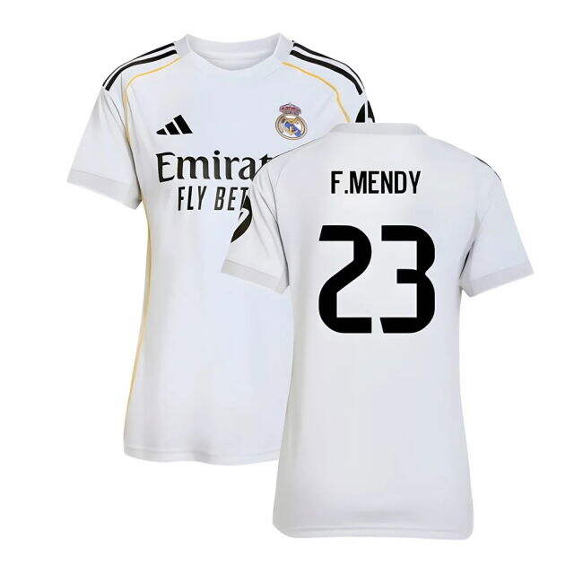 2025-2026 Real Madrid Home Shirt (Womens) (F.Mendy 23)