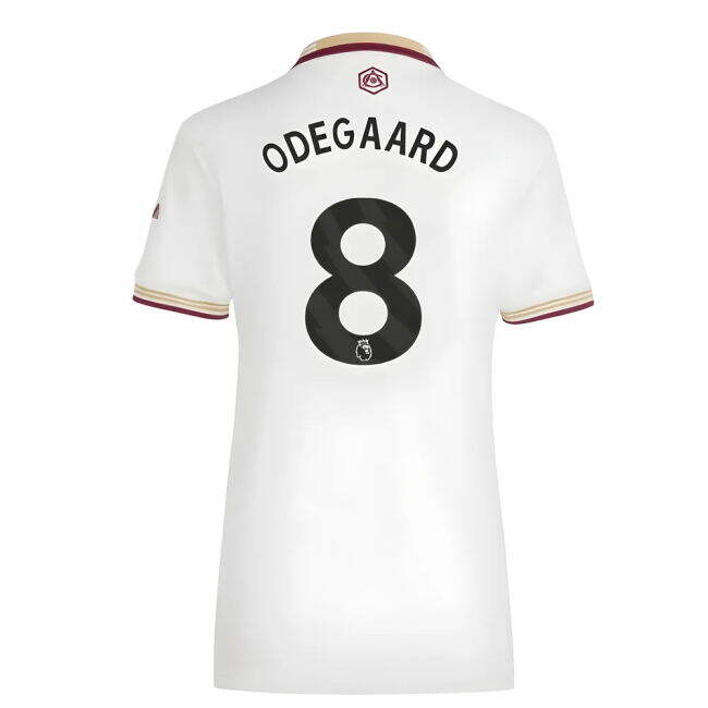 Womens Odegaard 8 Arsenal Famous Club Classic Kit - 2025-2026