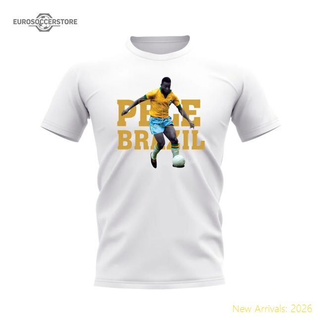 Genuine Football Brazil T-shirt - Breathable Trendy Performance