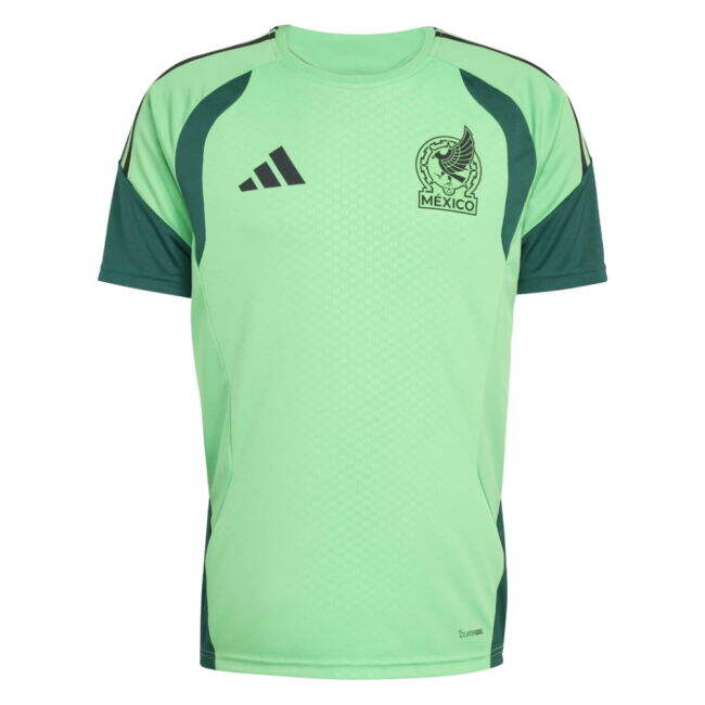 Affordable 2026-2027 Mexico Training Jersey (Semi Flash Green) (A.V...
