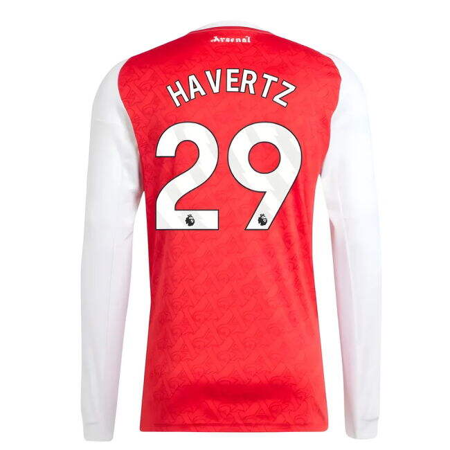 2025-2026 Arsenal Soccer Club Home Shirt (Havertz 29)
