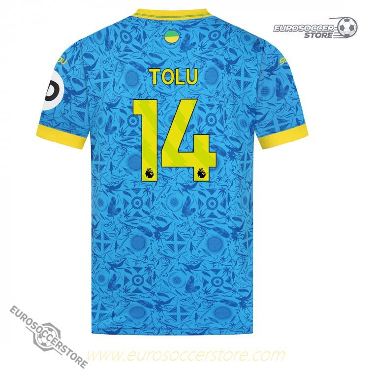 Wolverhampton Wanderers 25-26 Season Third TOLU 14 Football Jersey