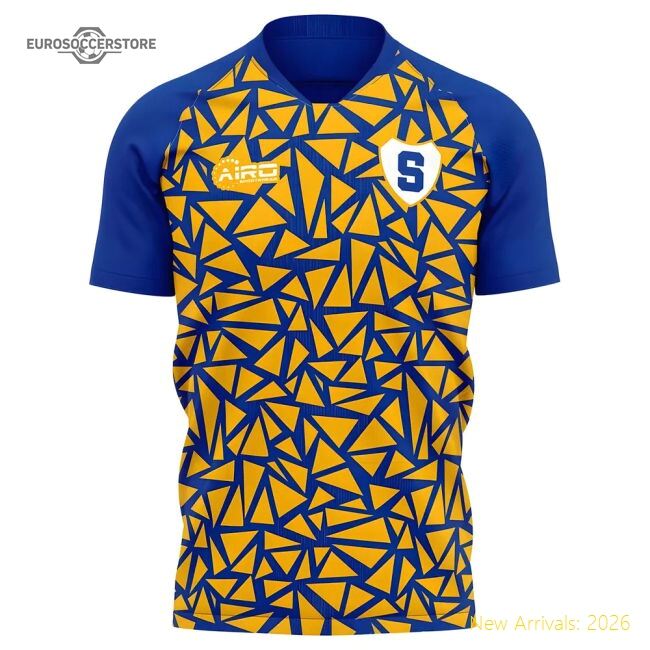 Authentic 2025-2026 Shrewsbury Town Home Concept Football Shirt