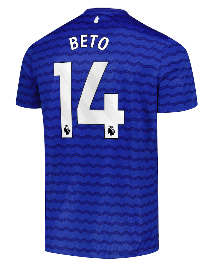 Everton's 25-26 Home BETO 14 Jersey