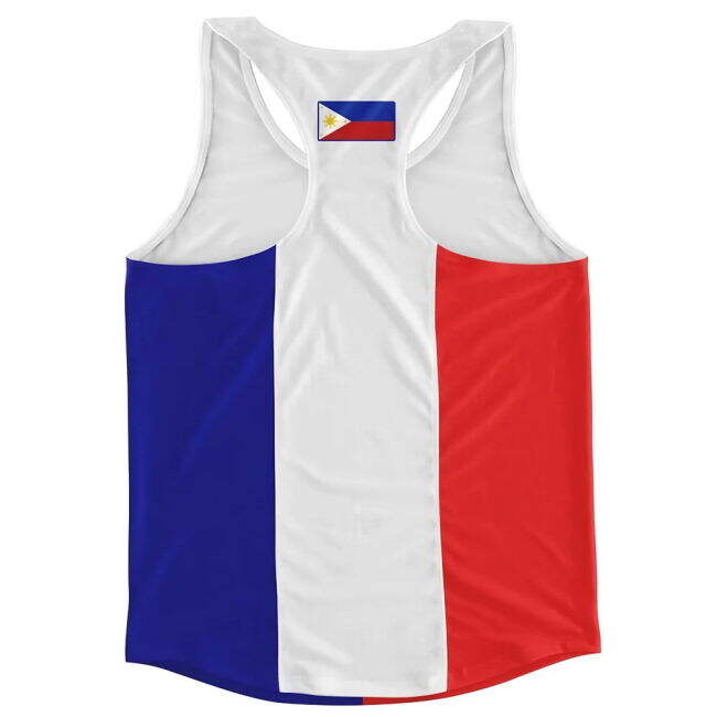 World-Class World-Class Phillippines Flag Running Vest Top-Tier