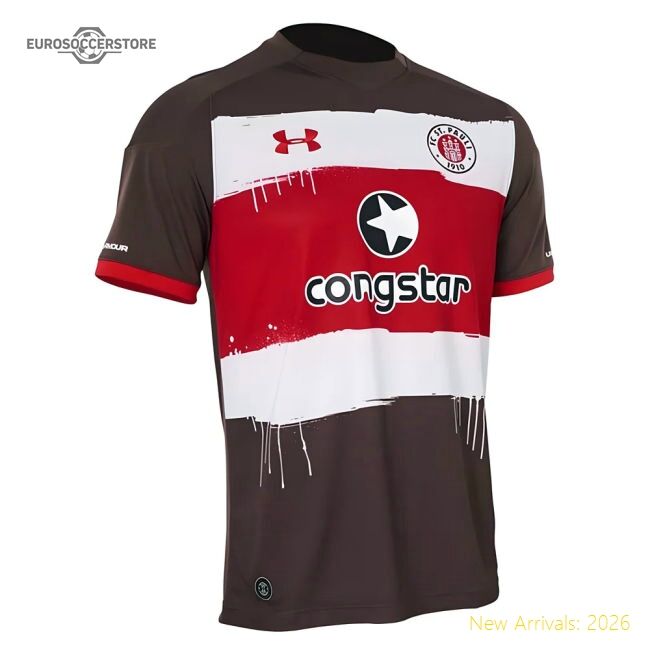 2017-2018 St Pauli Home Football Shirt - Match Quality - Fan Collection