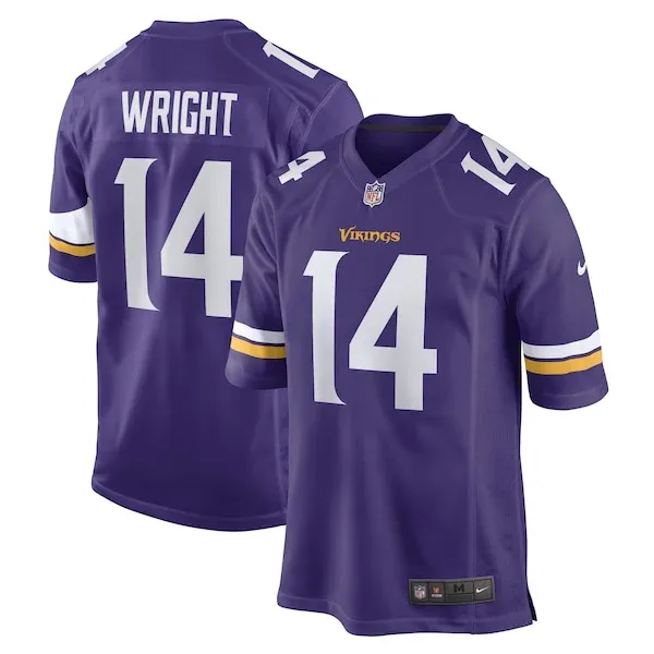 None Game NFL Jersey - Purple | High-Quality Football Apparel