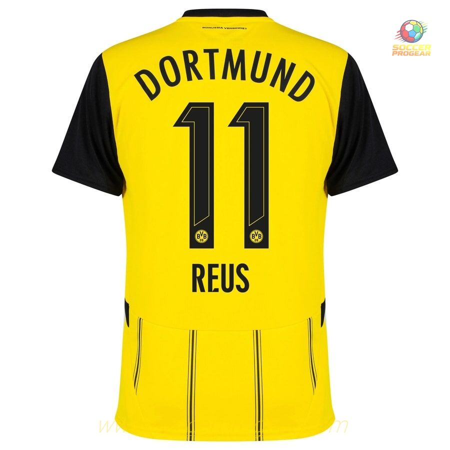 Team Jersey Football Soccer Uniform Children BVB Dortmund 2024/25 Collection Home Reus