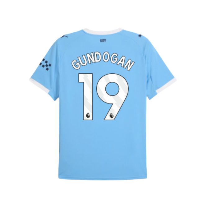 2025-20 Man City Home Football Kit Gundogan #19 M S