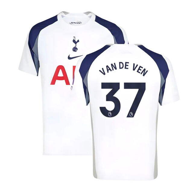 2025-2026 Tottenham Home Football Shirt Best Value Popular Van De#690