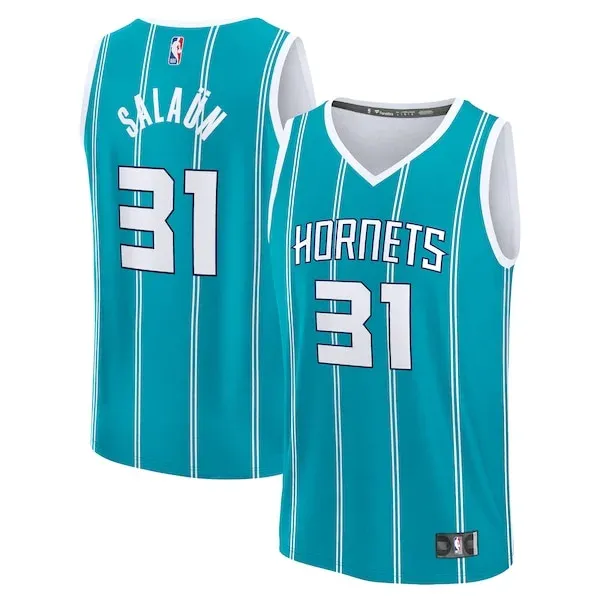 Tidjane Salaun CHA Fast Break Jersey - superior NBA - Icon Edition