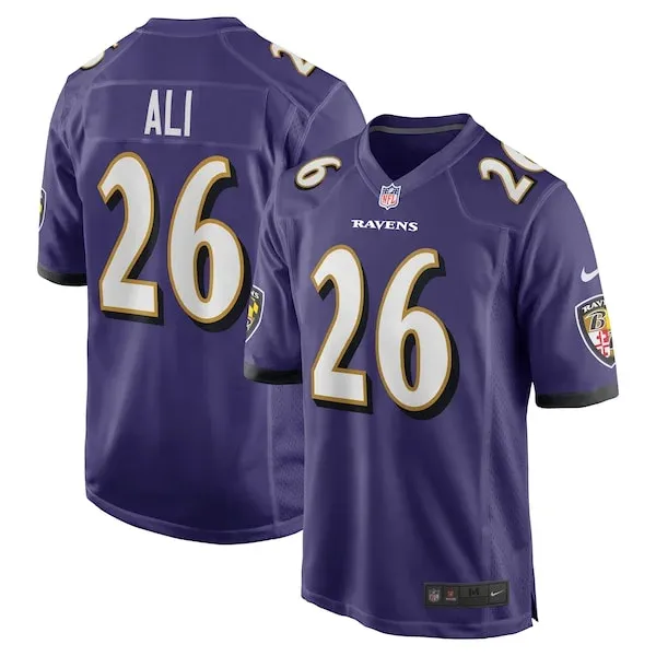 Performance Baltimore Ravens Game Jersey - Premium Purple NFL Fan J...