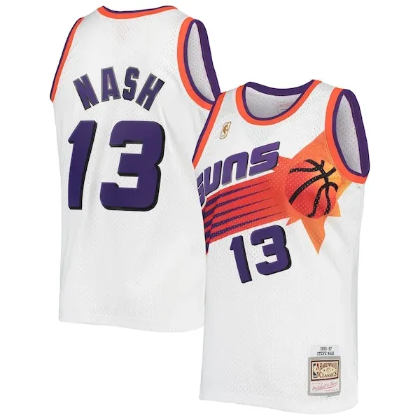 Steve Nash PHX Swingman Jersey - top-tier NBA - White game-day