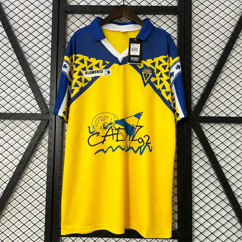 1991-1992 Cádiz Jersey retro kit