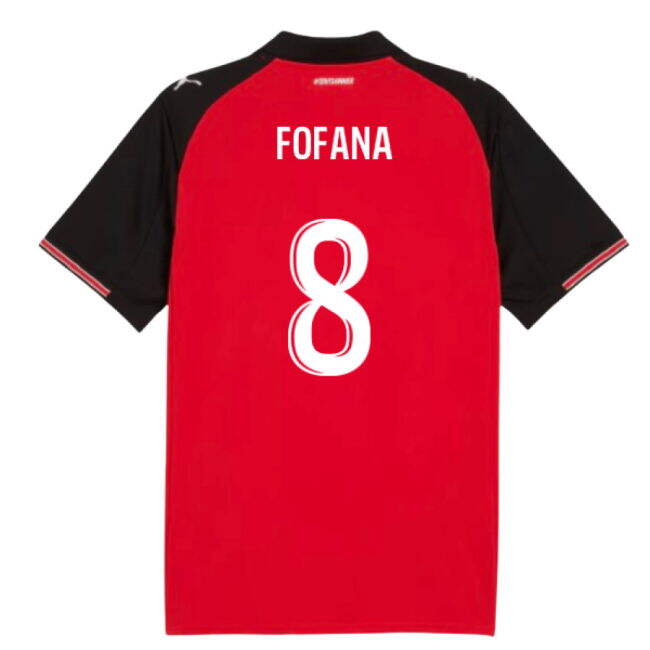 Rennes 2025-2026 Home Jersey - Adult #5