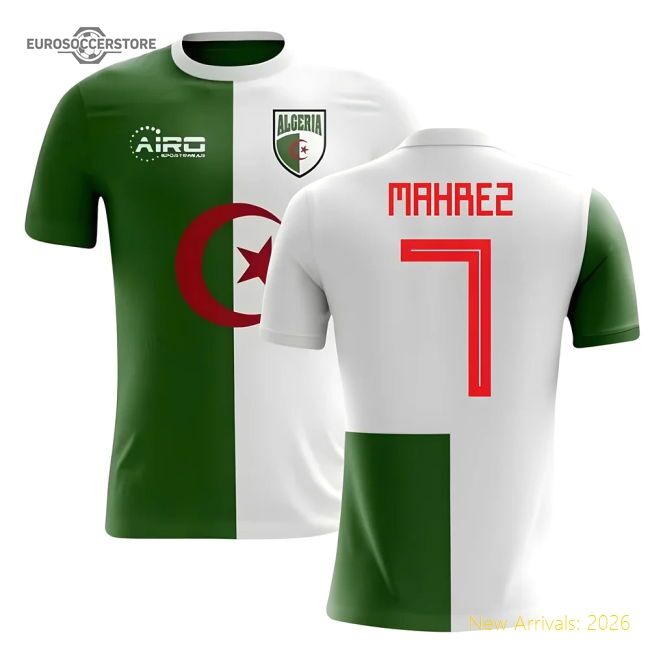 Algeria Concept 20252026 Home Premium Shirt Quickdry Athletic