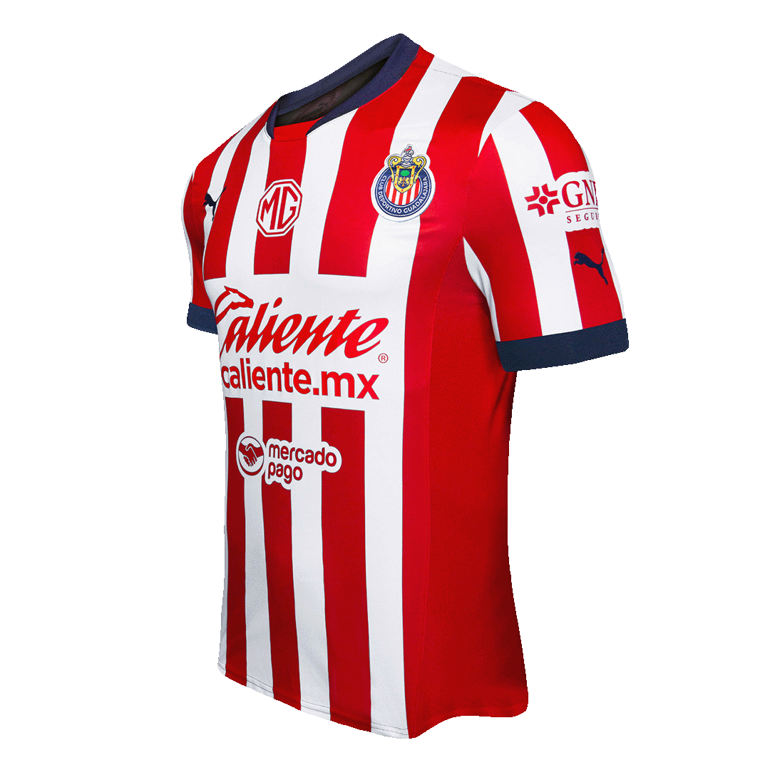 Chivas Home  Soccer Jersey 2024/25 Authentic Kit