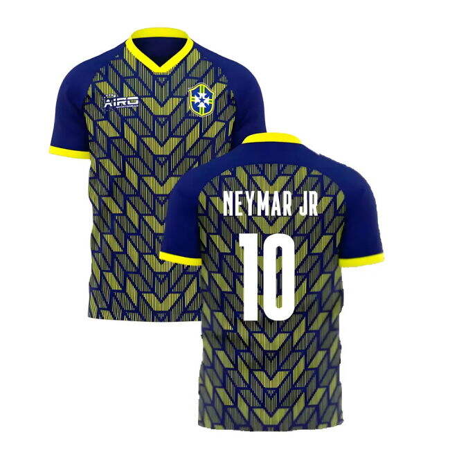 Brazil 2025-2026 Special Edition Concept Football Kit (Airo) (NEYMAR JR 10)