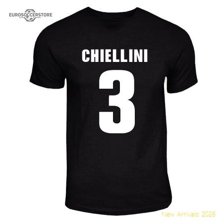 Outstanding Giorgio Cheillini Juve Hero T-shirt (black)