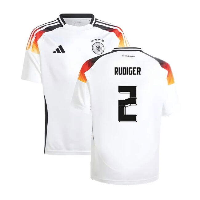 2024-2025 Germany Home Shirt (Kids) (Rudiger 2)