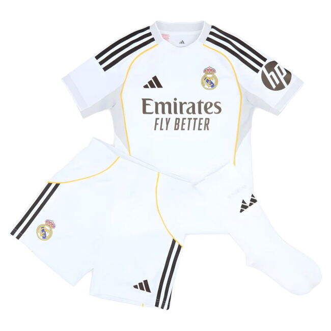 2025-2026 Modern Real Madrid Home Jersey