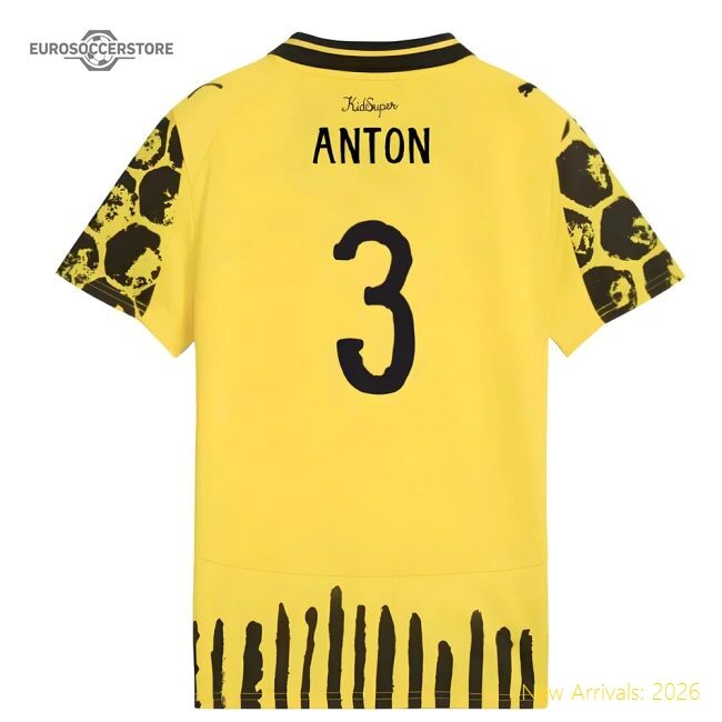 2025-2026 Kidsuper X Borussia Dortmund Cwc Shirt - Kids (anton 3)