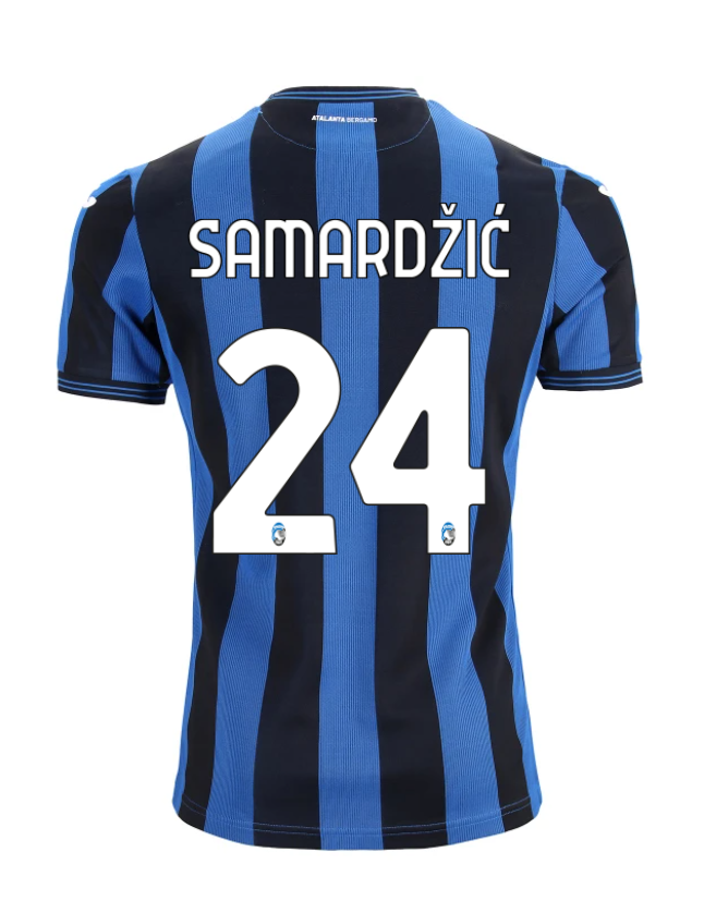 24-25 Season Atalanta Home SAMARDŽIĆ Number 24 Football Jersey
