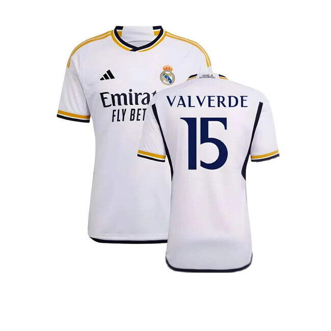 Official 2023-2024 Real Madrid Spanish Home Uniform