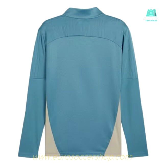 2024-2025 Marseille Training 1/4 Zip Top (Bold Blue)