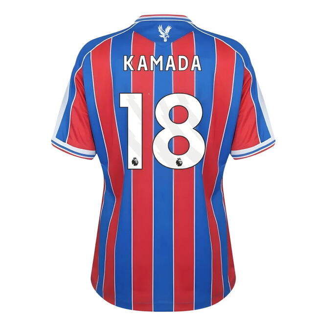 2025-2026 Crystal Palace Home Shirt (Womens) (Kamada 18) - game day