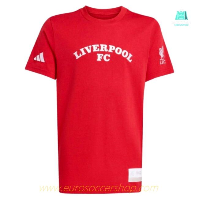 2025-2026 Liverpool US Tee (Red) - Kids (Your Name)