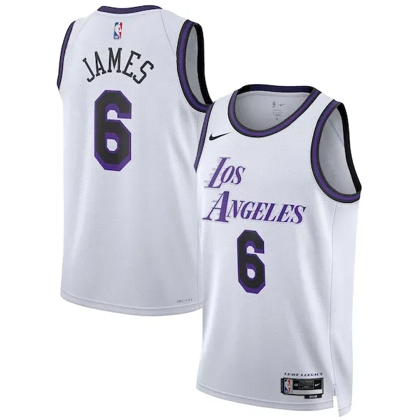 LeBron James LAL Swingman Jersey - exclusive NBA - White sports
