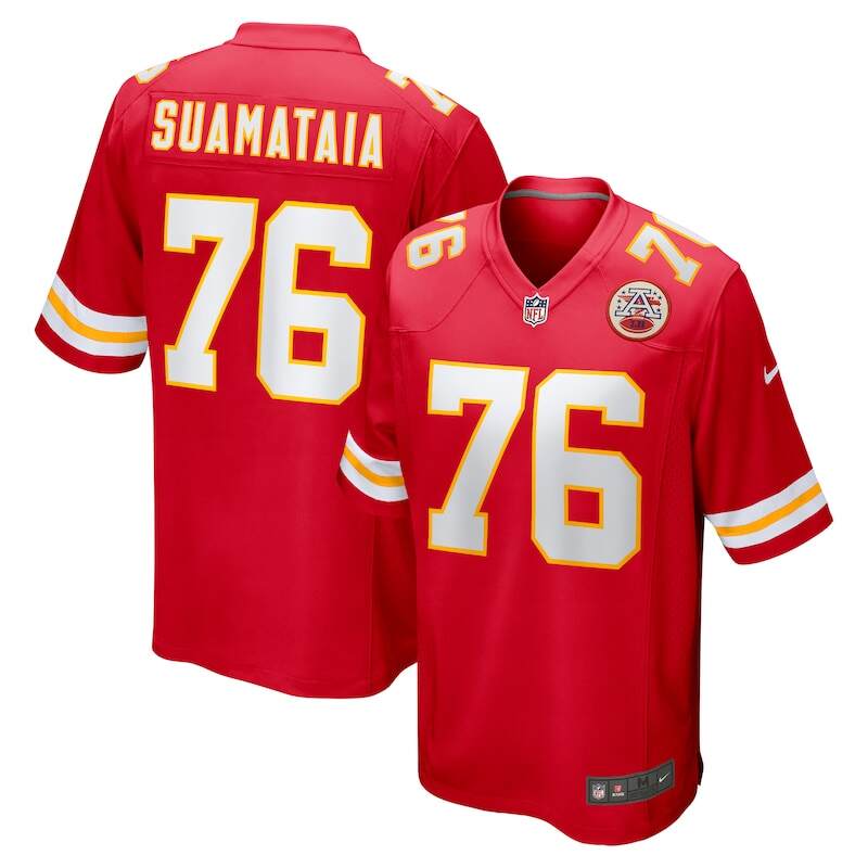 None Kingsley Suamataia Kansas City Chiefs Budget-Friendly Replica ...