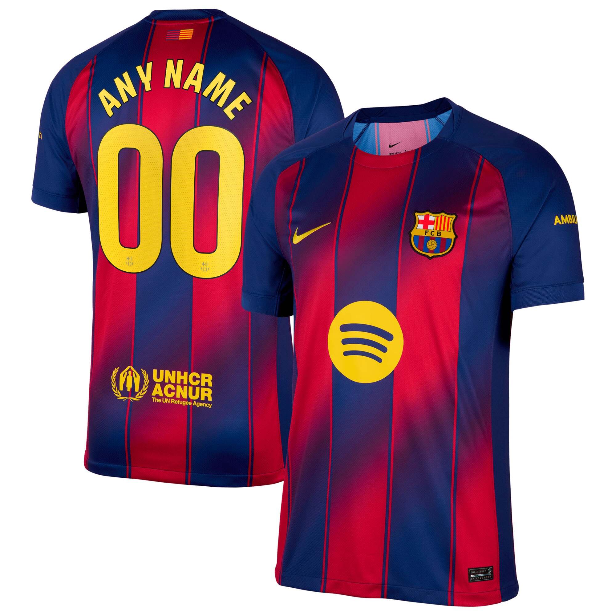 Barca Men's 2025 Elite Replica Jersey - Fan Jersey - Special Price