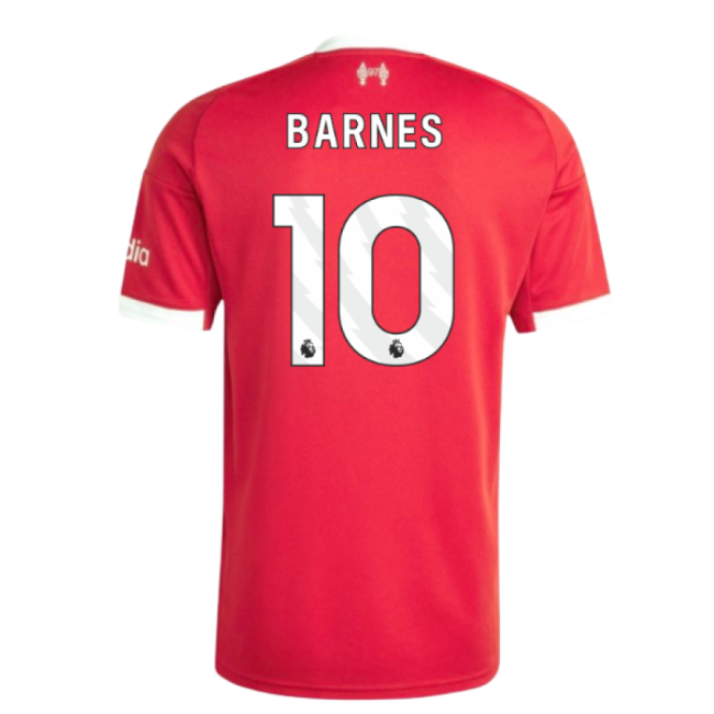 Barnes 10 Liverpool EPL Team Trendy Home Match Shirt