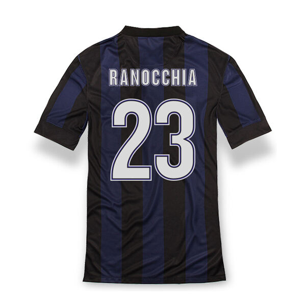 13-14 Inter Milan 23 Ranocchia Home Soccer Jersey Shirt - Official