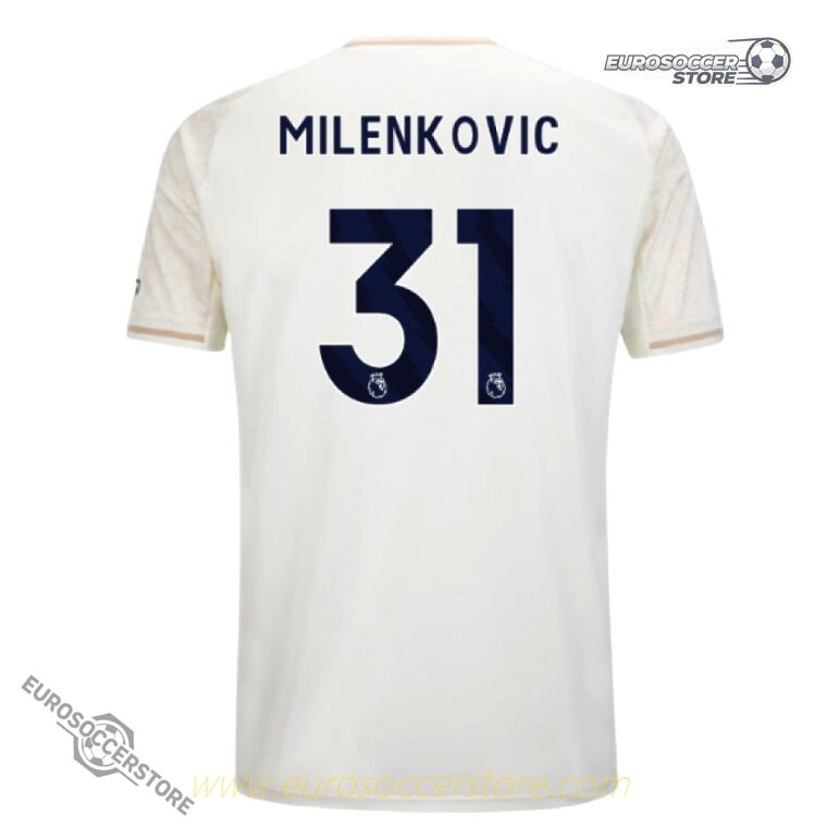 Nottingham Forest's 25-26 Season Away MILENKOVIC #31 Jersey