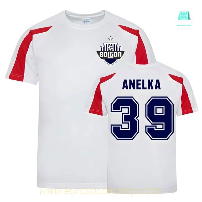 Nicholas Anelka Bolton Sports Training Jersey (White)