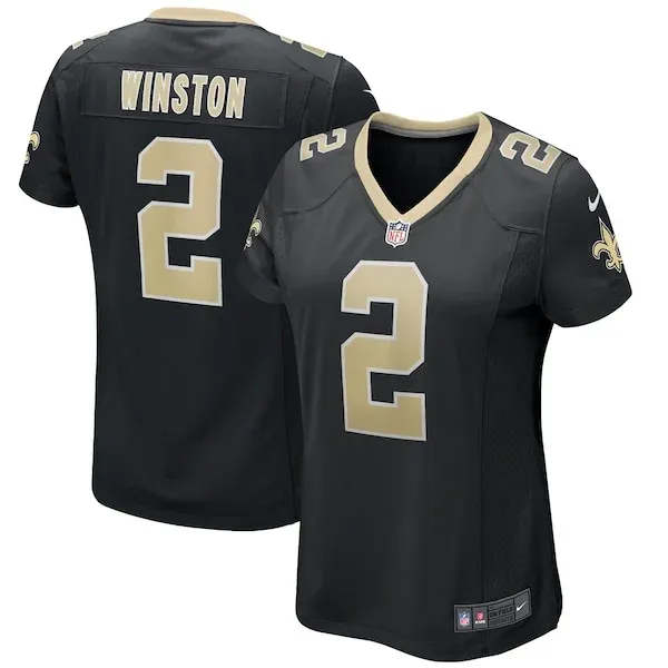 New Orleans Saints Game NFL Jersey - Black | High-Quality Football ...