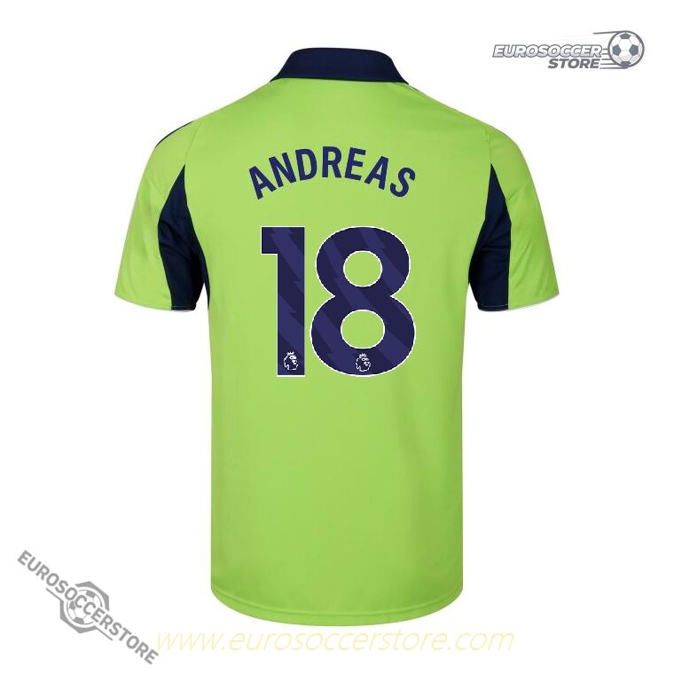 Away Jersey of ANDREAS 18 for Fulham in the 25-26 Season