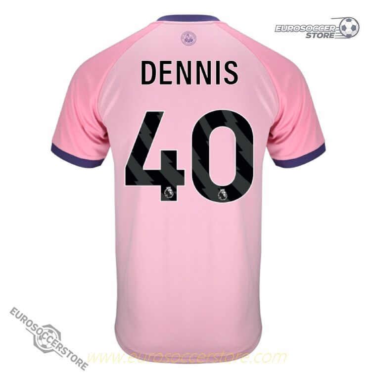 Bournemouth 25-26 Third Version DENNIS #40 Football Jersey